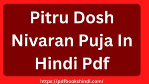 Pitru Dosh Nivaran Puja In Hindi Pdf