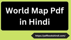 World Map Pdf in Hindi