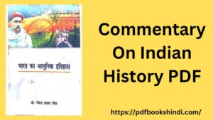 Commentary On Indian History PDF