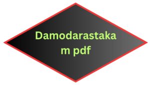 Damodarastakam pdf