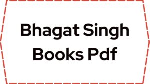 Bhagat Singh Books Pdf