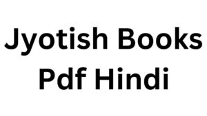 Jyotish Books Pdf Hindi
